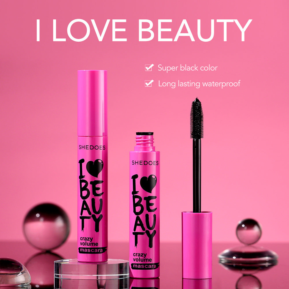🎀Volume Mascara for Barbie Effect Lashes, Curled and Long-Lasting