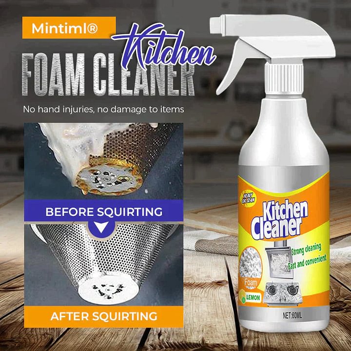 🔥Powerful Kitchen Foam Cleaner-Specialized for Tough Grease