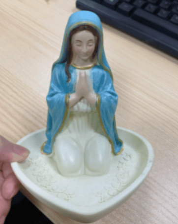 đ„Virgin Mary Rosary Holder (Necklace not included) - âLimited Handmade Series