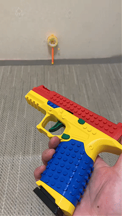 🔥Tactical DIY Building Block Handle Set,6 Running Fire Series Cool Toys