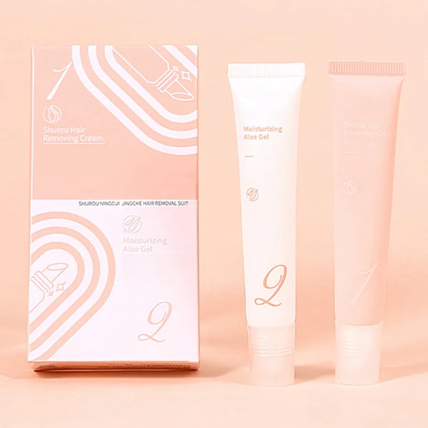 🔥Hair Removal Cream Kit for Women - 1 Set (Hair Remover + Repair)