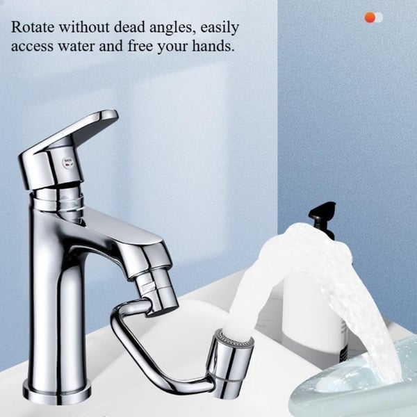 Universal Sink Faucet - 1080° Rotatable Faucet Aerator Extension
