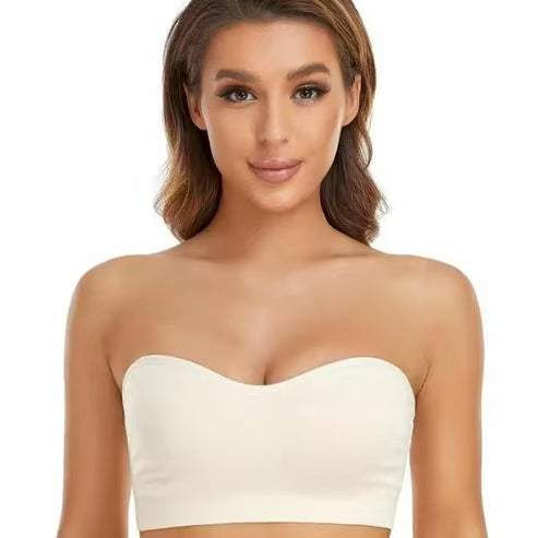 🌸 Final 3 Hours: 60%OFF💥Non-Slip Seamless Wireless Strapless Bra