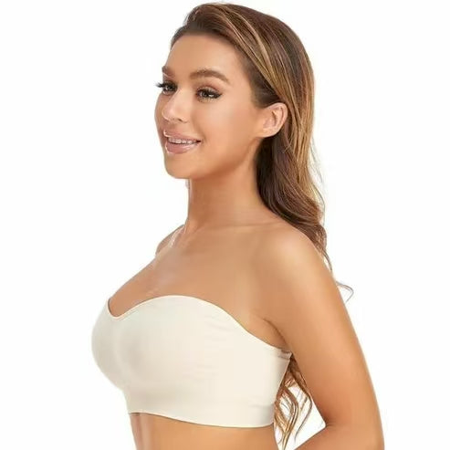 🌸 Final 3 Hours: 60%OFF💥Non-Slip Seamless Wireless Strapless Bra
