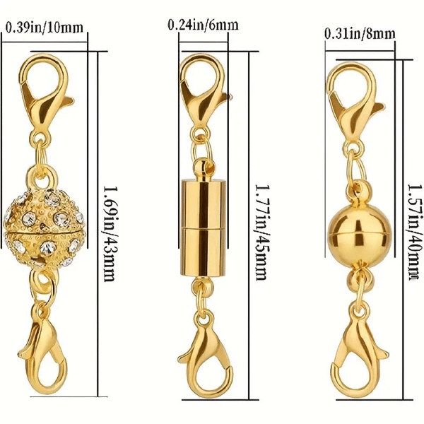 Magnetic Necklace Clasps and Closures