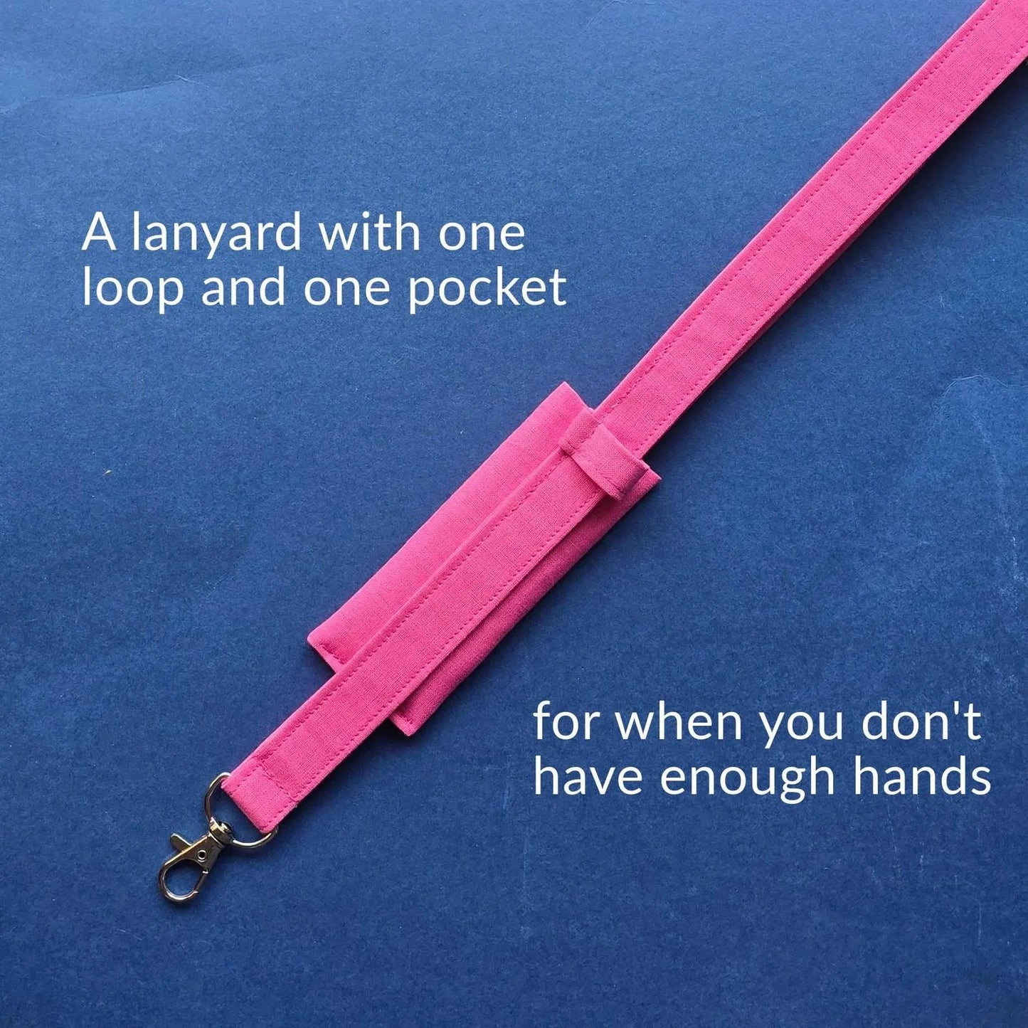 🔥LAST DAY 50% OFF - 👩🏫NEW UPGRADED Plain Fabric Pen Lanyards