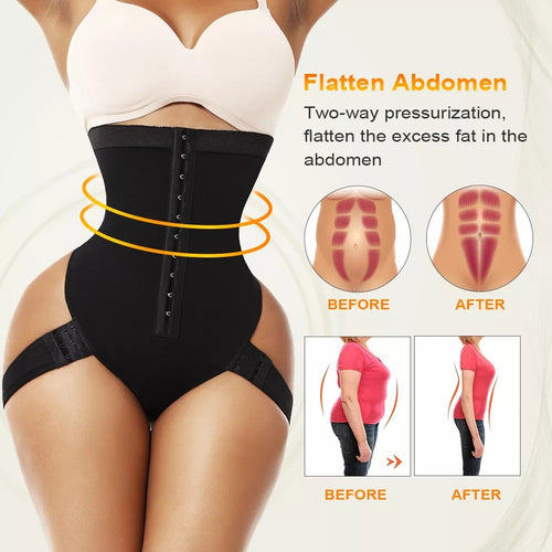 🔥2-In-1 Peach Butt Curvy Tummy Shaper