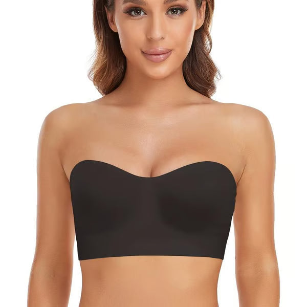 🌸 Final 3 Hours: 60%OFF💥Non-Slip Seamless Wireless Strapless Bra