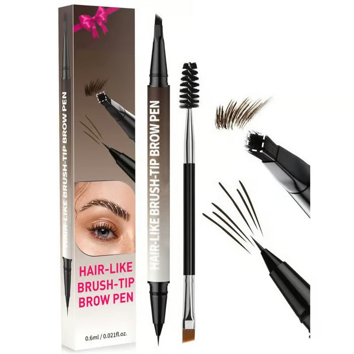 🌟 Achieve Perfect Brows✨ 4D Brow Pen – For Natural, All-Day Eyebrow & Eyeliner Perfection! 💁♀