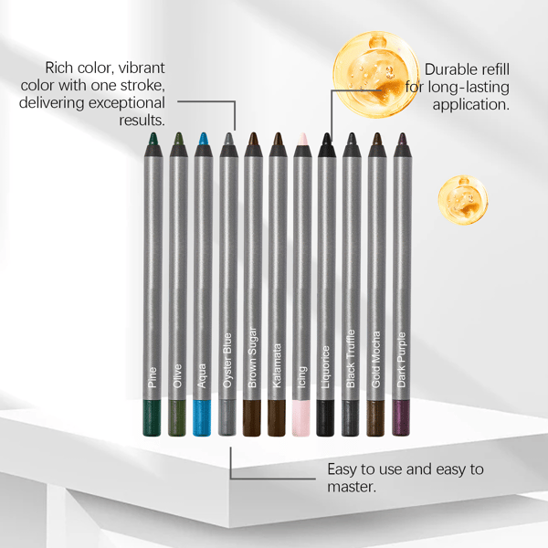 【24H Lock】1440-Minute Smudge-Proof Eyeliner| Precision Define, All-Day Stay, Transfer-Resistant Makeup Duo 🌟