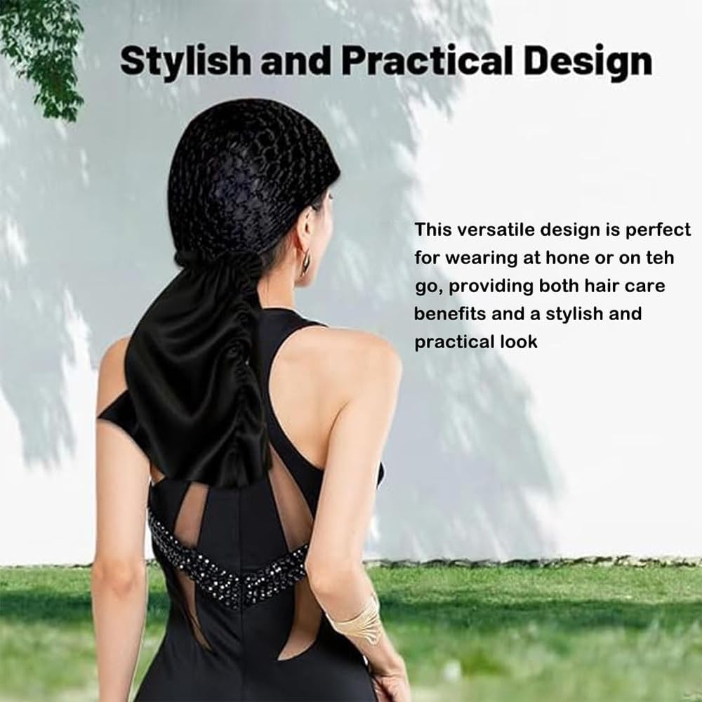 2 in1 Wrap Cap Bonnet