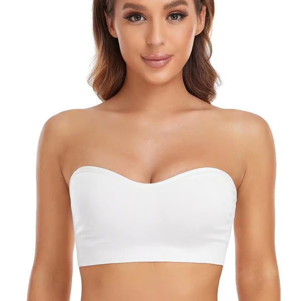 🌸 Final 3 Hours: 60%OFF💥Non-Slip Seamless Wireless Strapless Bra