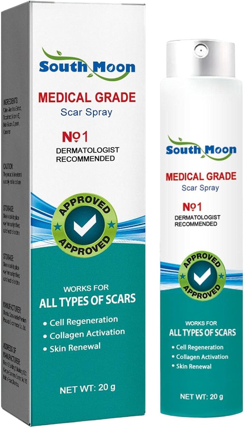 Advanced Scar Spray For All Types of Scars - For example Acne Scars, Surgical Scars and Stretch Marks