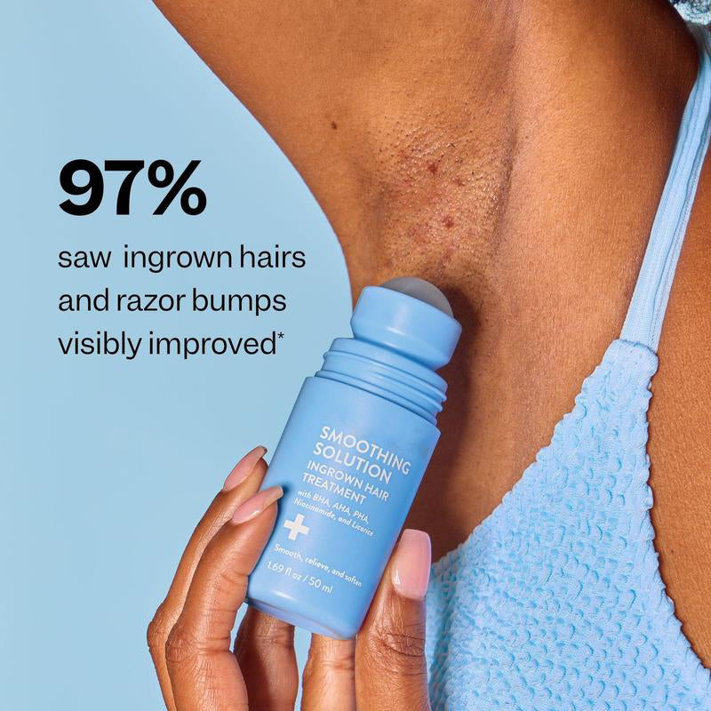 Women's Smoothing Serum For Ingrown Hairs, Razor Bumps And Redness