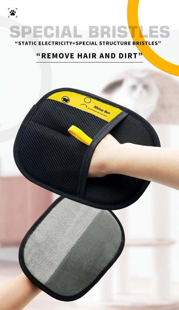 Pet Hair Remover Electrostatic Gloves
