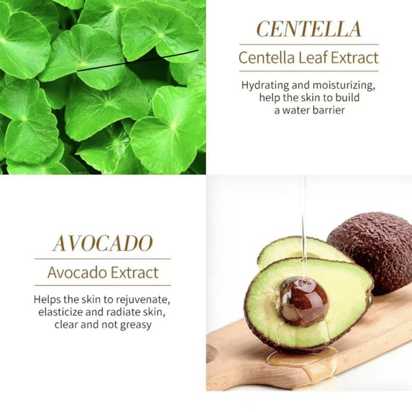 Avocado Moisturizing Collagen Eye bagMask,60pcs/set Under Eye Mask