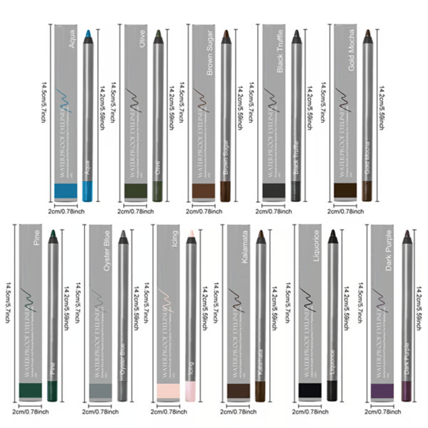 【24H Lock】1440-Minute Smudge-Proof Eyeliner| Precision Define, All-Day Stay, Transfer-Resistant Makeup Duo 🌟