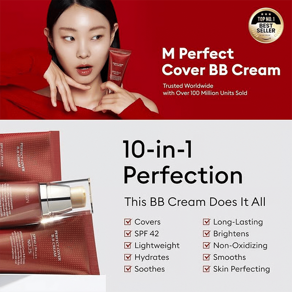 M Perfect Cover BB Cream SPF 42 PA+++(50ml)