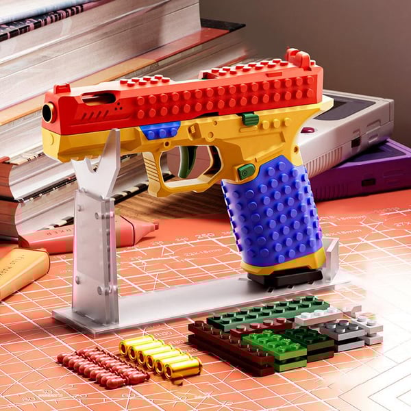 🔥Tactical DIY Building Block Handle Set,6 Running Fire Series Cool Toys