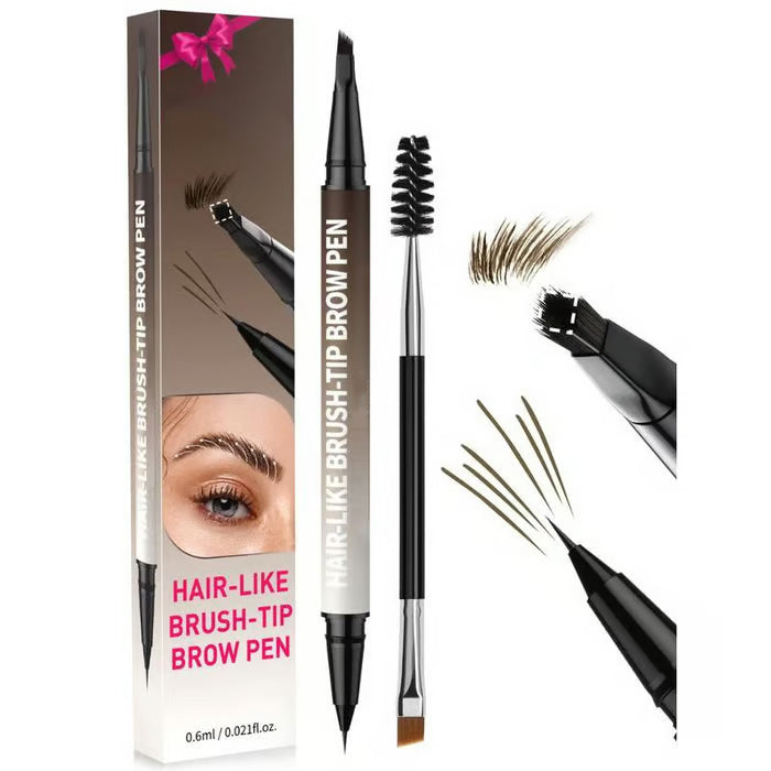 🌟 Achieve Perfect Brows✨ 4D Brow Pen – For Natural, All-Day Eyebrow & Eyeliner Perfection! 💁♀
