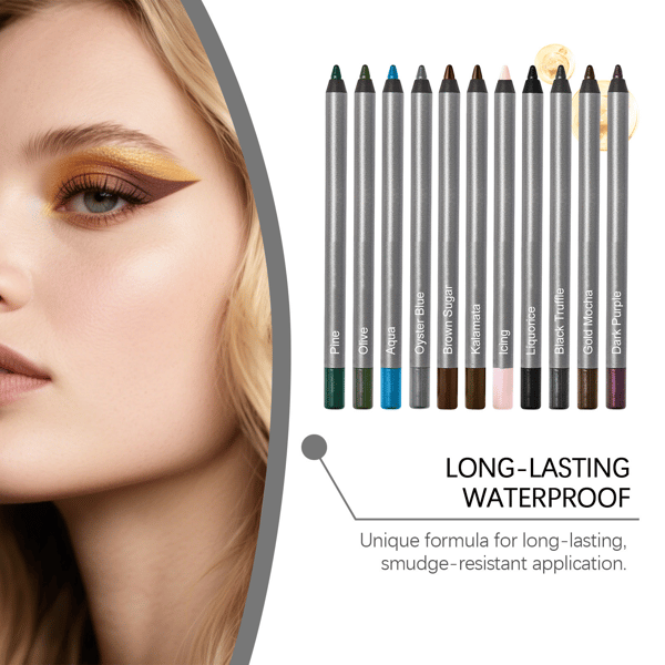【24H Lock】1440-Minute Smudge-Proof Eyeliner| Precision Define, All-Day Stay, Transfer-Resistant Makeup Duo 🌟