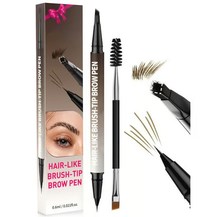🌟 Achieve Perfect Brows✨ 4D Brow Pen – For Natural, All-Day Eyebrow & Eyeliner Perfection! 💁♀