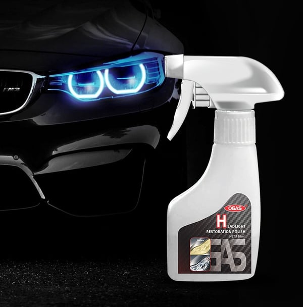 Automotive Headlamp Restoration Fluid Kit