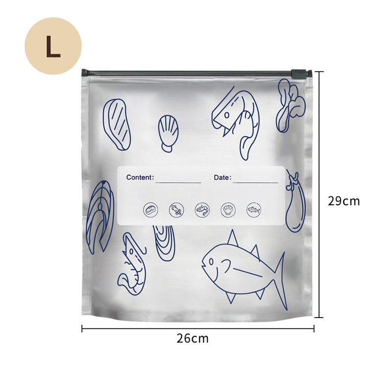 Reusable Aluminum Foil Sealable Storage Bags