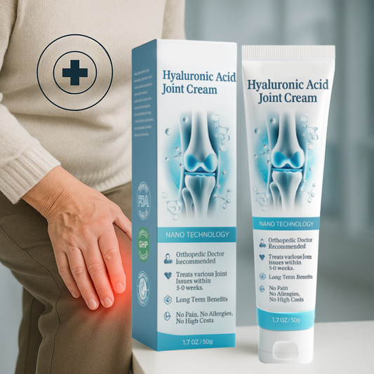Hyaluronic Acid Joint Cream | Relieve osteoarthritis pain in just 2 minutes!