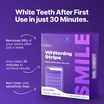 PURPLE WHITENING STRIPS