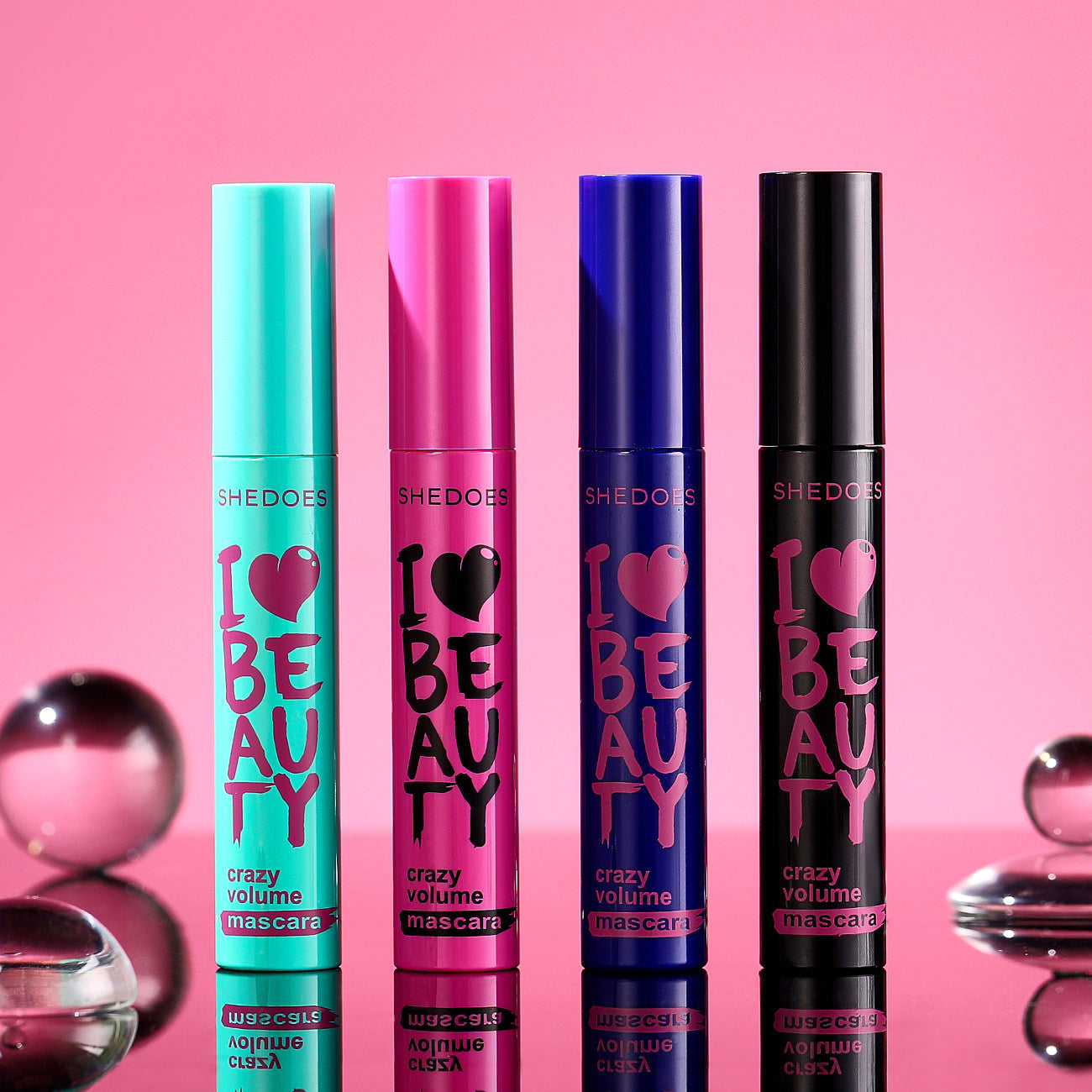 🎀Volume Mascara for Barbie Effect Lashes, Curled and Long-Lasting