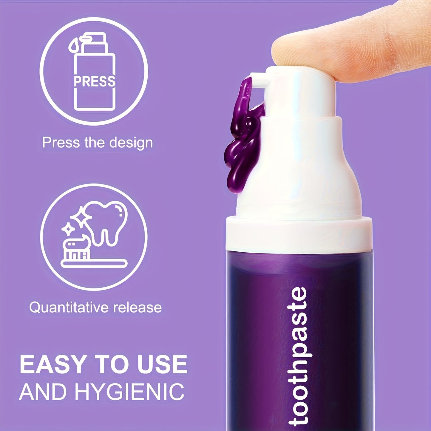 Purple Toothpaste – Radiance and Visual Whitening Care