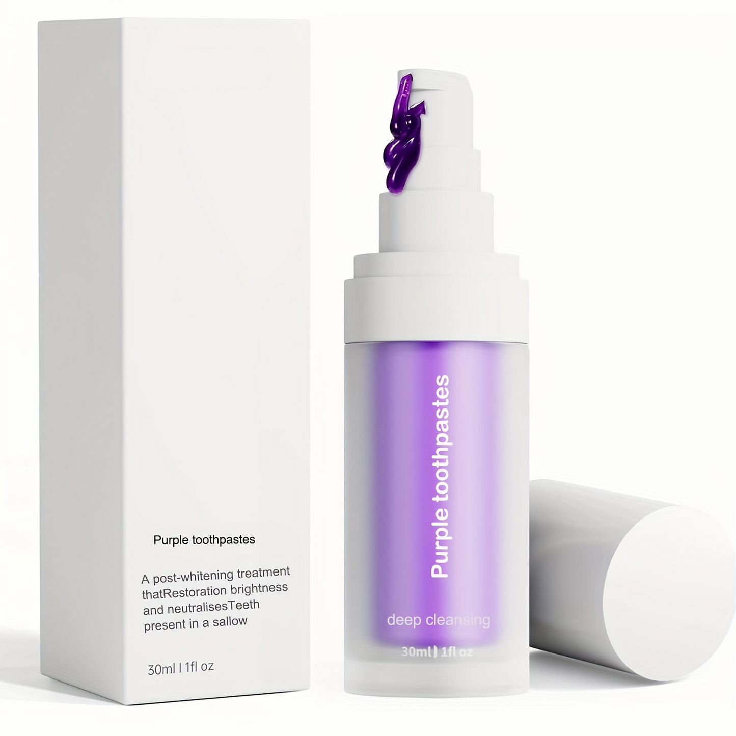 Purple Toothpaste – Radiance and Visual Whitening Care