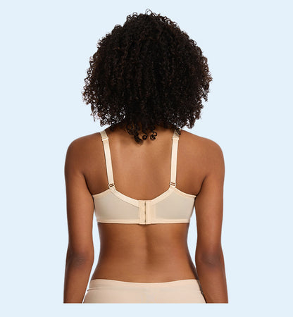 Full Coverage Lace Minimizer Bra - Petal