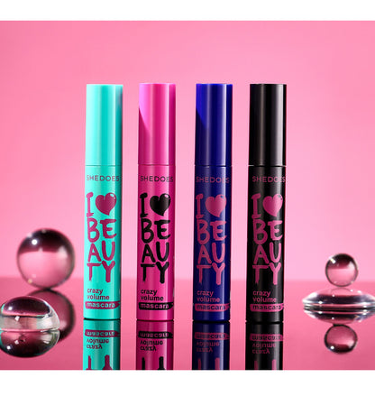 🎀Volume Mascara for Barbie Effect Lashes, Curled and Long-Lasting