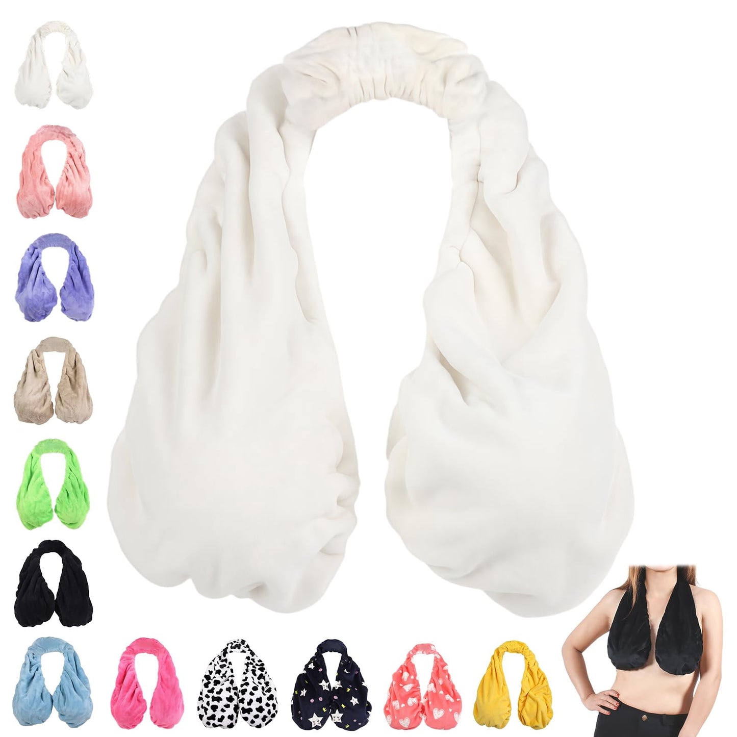 2027 New Bra Towel, Hands-Free Adjustable Shower Towel Bra for Women, Suitable for Drying Off After a Bath, Self-Care