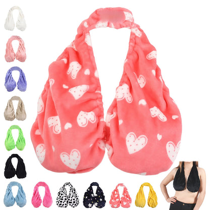 2027 New Bra Towel, Hands-Free Adjustable Shower Towel Bra for Women, Suitable for Drying Off After a Bath, Self-Care