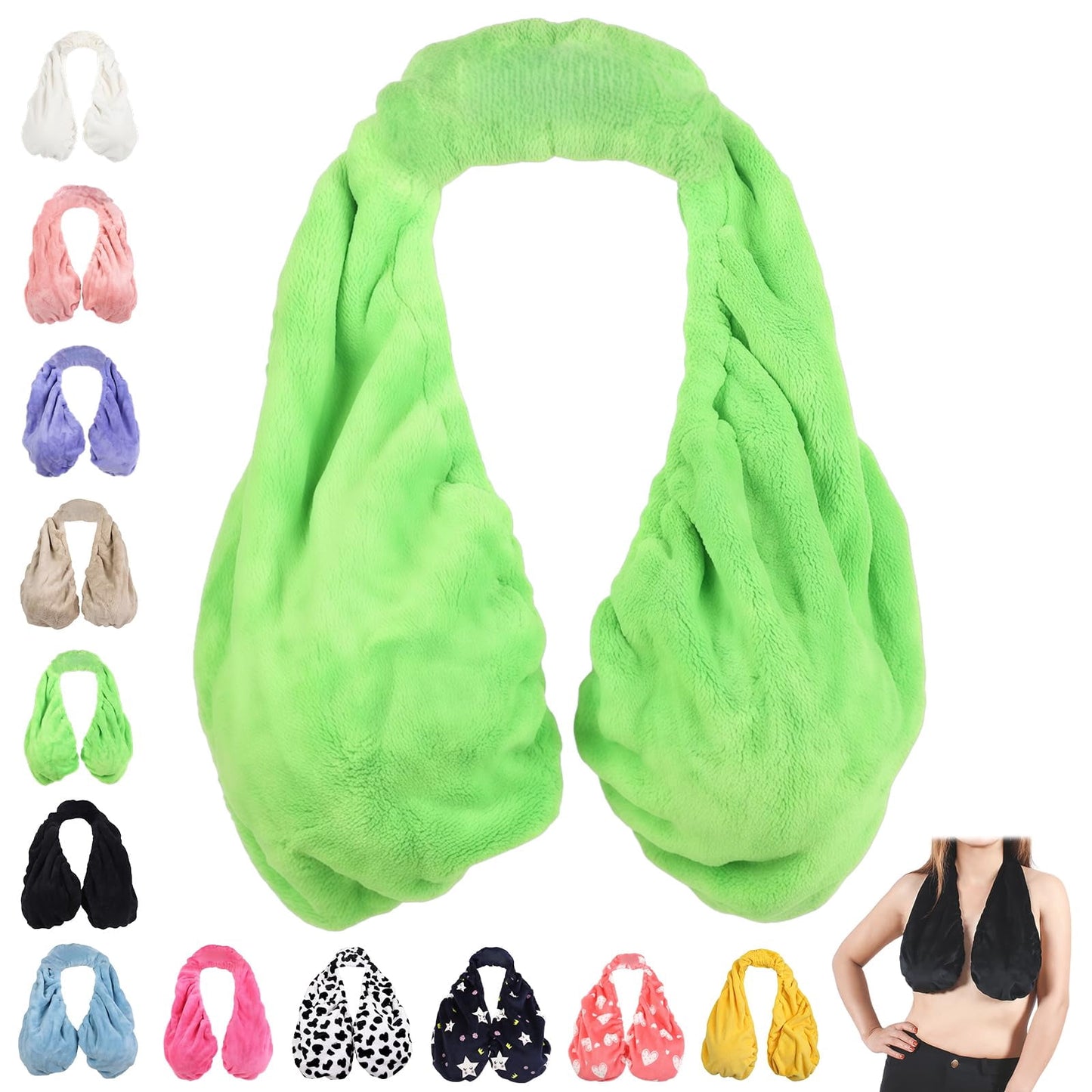 2027 New Bra Towel, Hands-Free Adjustable Shower Towel Bra for Women, Suitable for Drying Off After a Bath, Self-Care