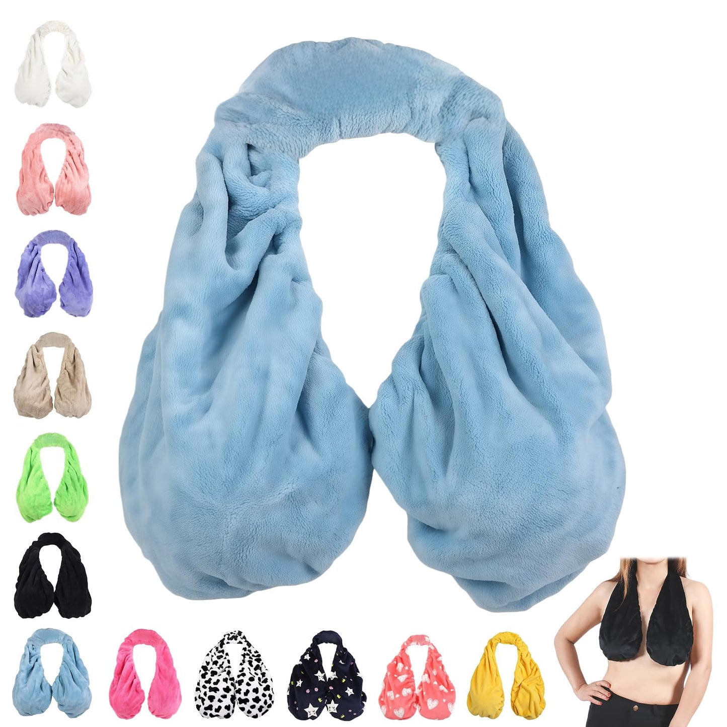 2027 New Bra Towel, Hands-Free Adjustable Shower Towel Bra for Women, Suitable for Drying Off After a Bath, Self-Care