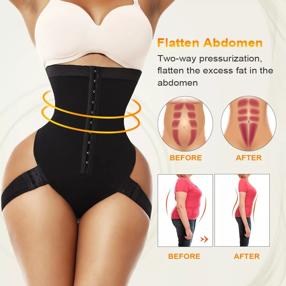 🔥2-In-1 Peach Butt Curvy Tummy Shaper