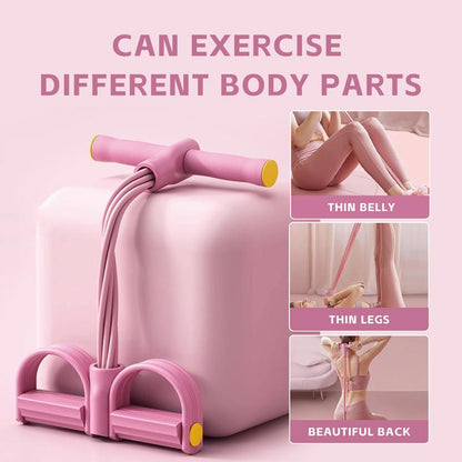 8-Tube Pedal Resistance Device