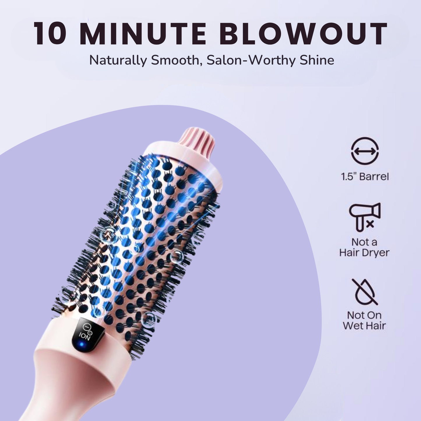 Infrared Hair Care Comb for Fluffy Curly Styles