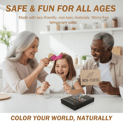 Festive Fun Hair Chalk Combs