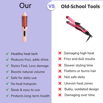 Infrared Hair Care Comb for Fluffy Curly Styles