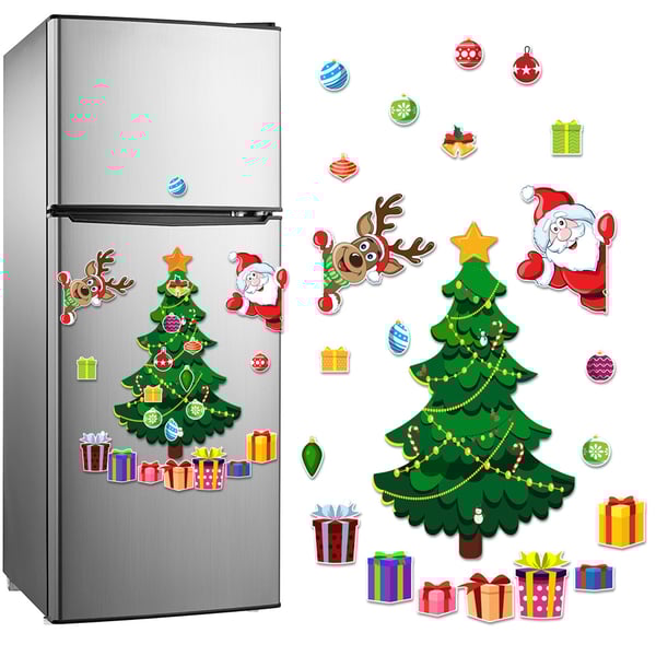 Christmas Themed Magnetic Sticker