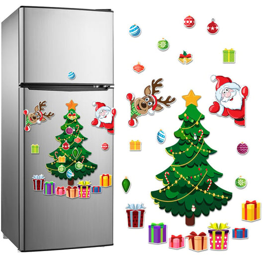 Christmas Themed Magnetic Sticker