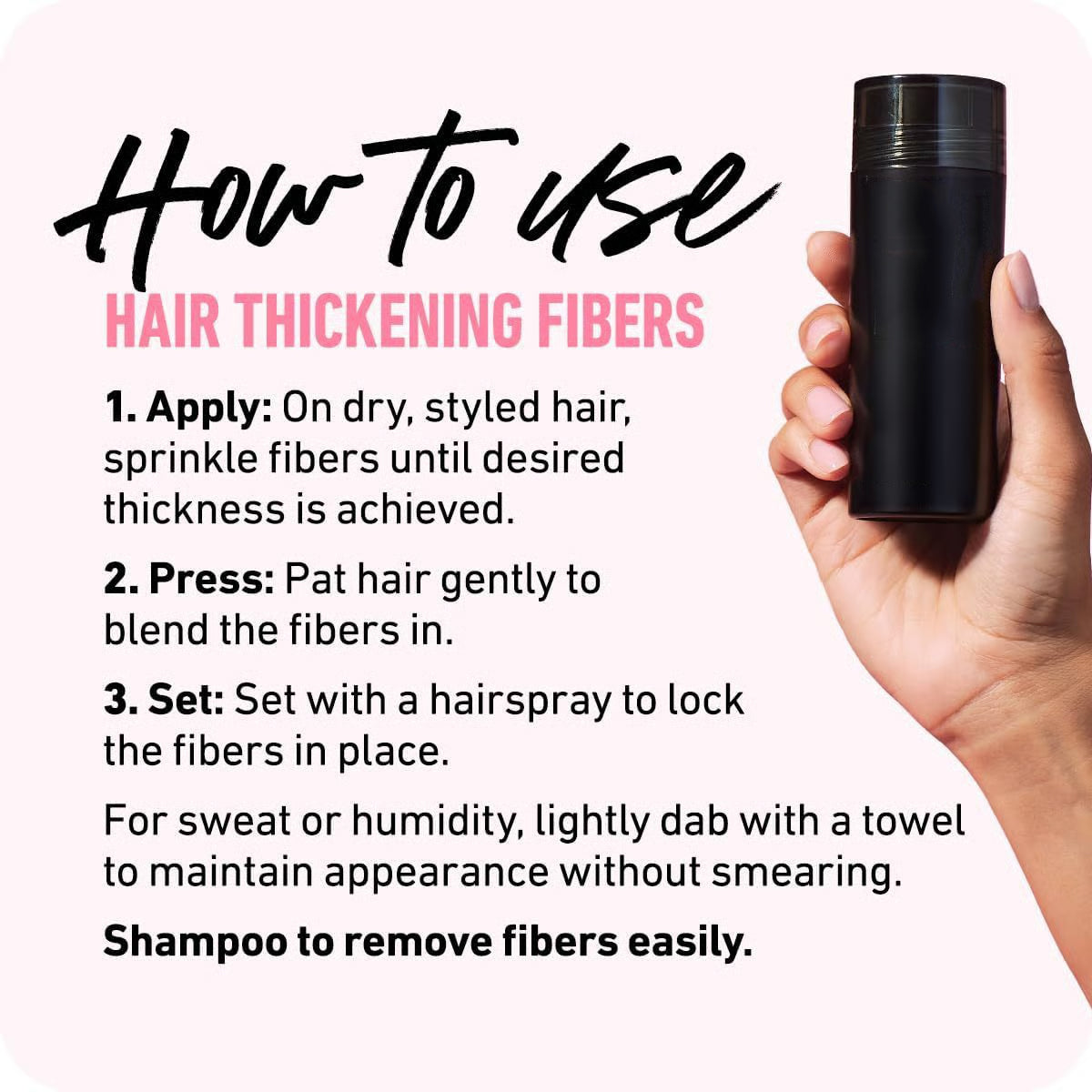 Hair Thickening Fibers