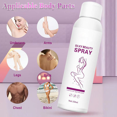 New Fast-Acting Silky Beauty Hair Removal Spray 150ml