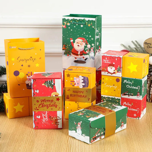 20 Bounces Surprise Gift Box Explosion Unique Folding Bouncing Red Envelope Cash Box