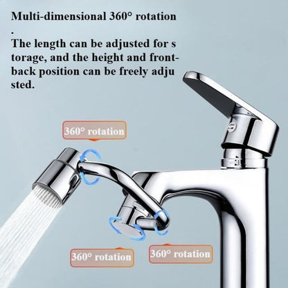 Universal Sink Faucet - 1080° Rotatable Faucet Aerator Extension